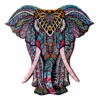 Kép 1/3 - Védelmező elefánt - Prémium fa puzzle 