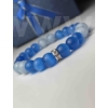 Kép 2/2 - Tengeri kékség női ásvány karkötő