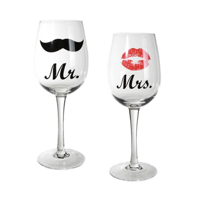 Mr and Mrs borospohár készlet