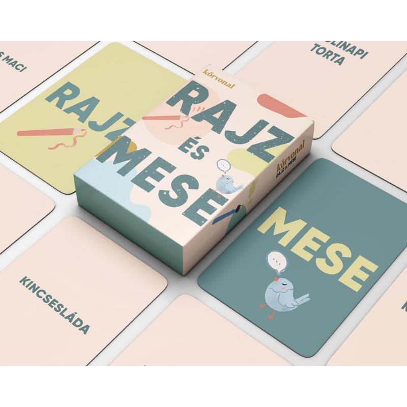 Rajz és Mese - kreativitásfejlesztő játék gyerekeknek