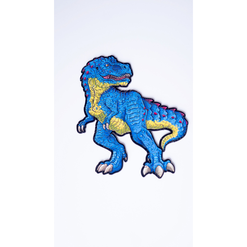 Rémisztő T-Rex fa puzzle - M méret