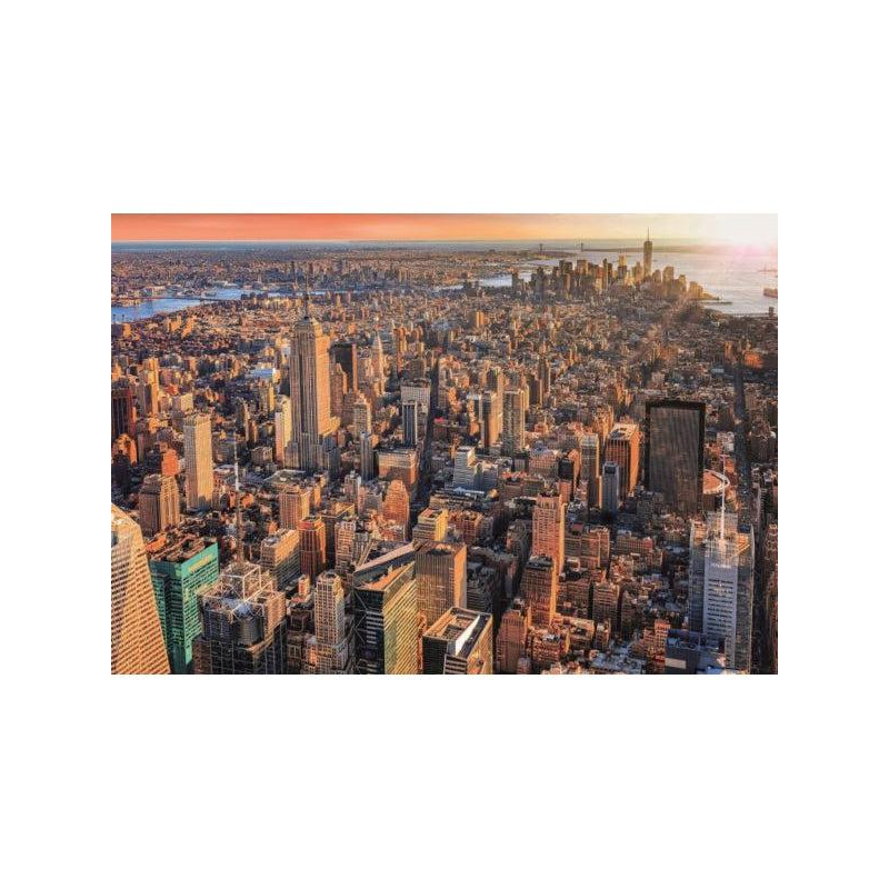 New York naplemente 1000 db-os puzzle - Clementoni