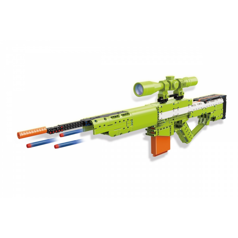 QMAN® 52006 lego technic kompatibilis építőjáték AWM mesterlövész puska 