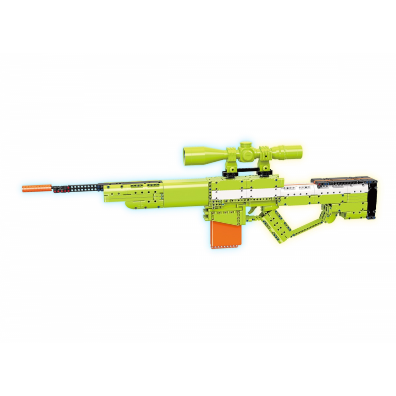 QMAN® 52006 lego technic kompatibilis építőjáték AWM mesterlövész puska 