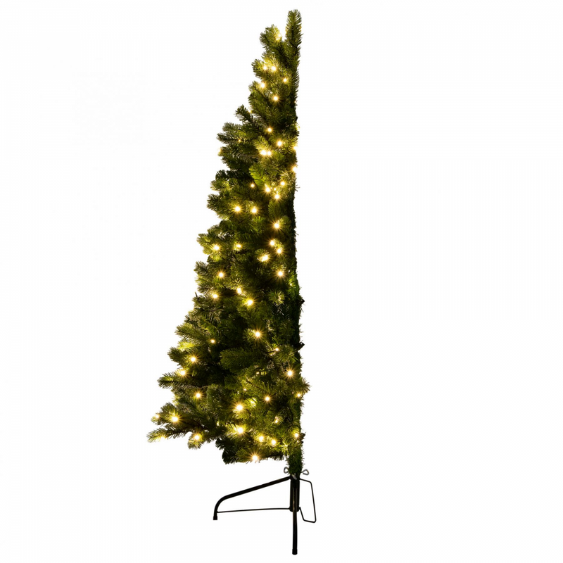 Műfenyő LED világítással 180cm