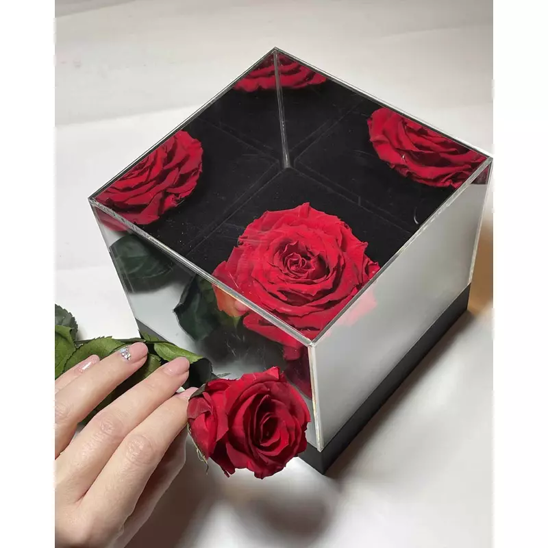 Mirror Forever Rose Box