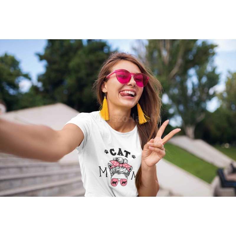 Cat Mom Női póló