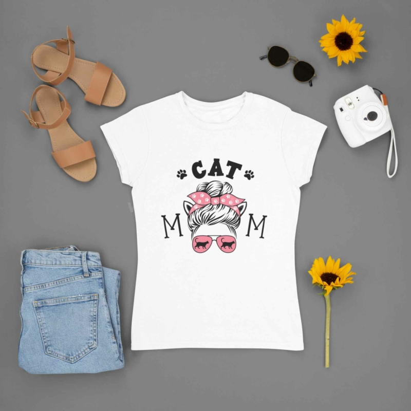 Cat Mom Női póló