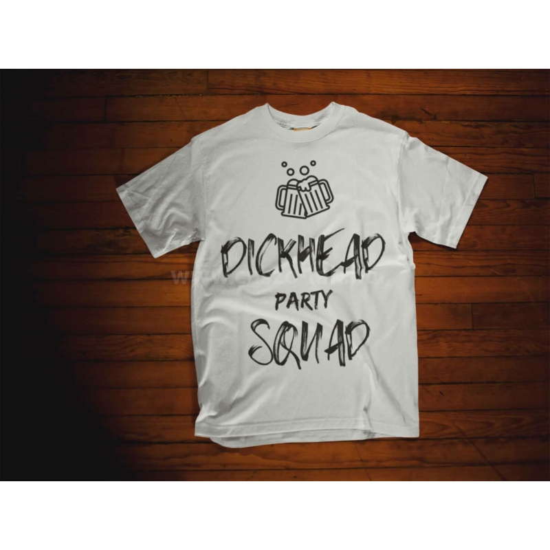 Dickhead Party Squad legénybúcsús póló