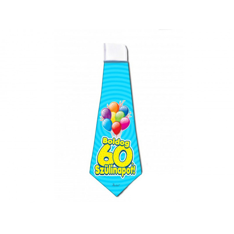 Boldog 60. Szülinapot nyakkendő